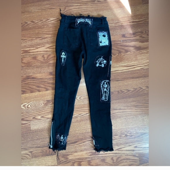 Dolls kill current mood stitch b**** high waisted - Picture 9 of 10